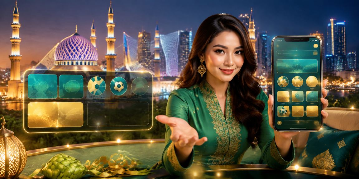 Pemain Selangor menggunakan kasino mudah alih gacor77 semasa musim Hari Raya
